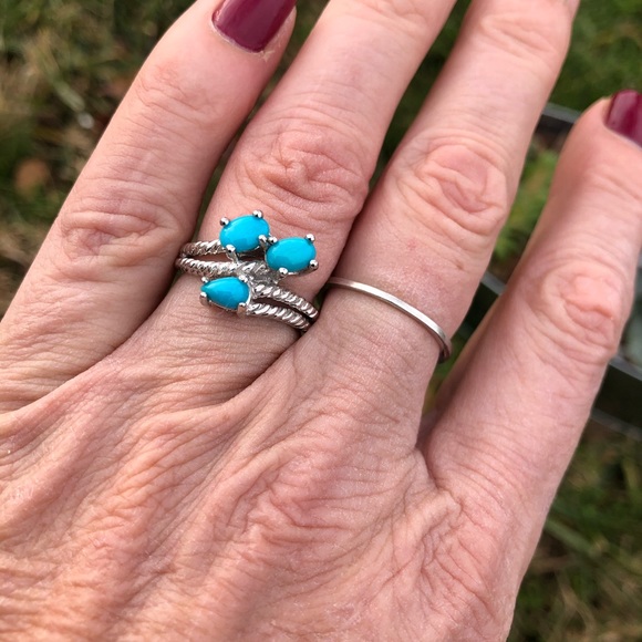 Pangea Mines Sleeping Beauty Ring,Size 7 MSRP $499 - Picture 4 of 8